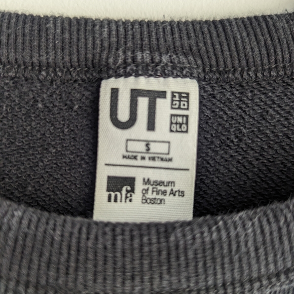 Black Uniqlo EDO UKIYO-E UT Graphic Sweatshirt XS size BNWT - Picture 5 of 6